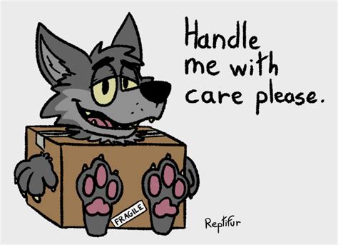 Handle Me With Care Wolf — Weasyl