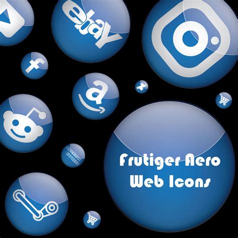 Frutiger Aero Web Icons