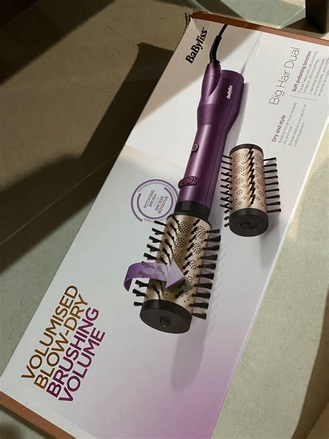 Big Hair Dual Hot Air Styler As E Sisir Pengering Rambut On Carousell