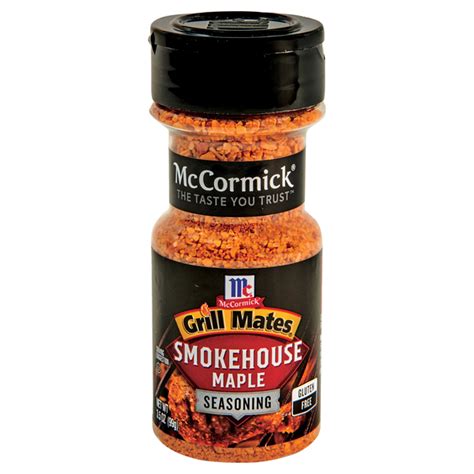 Save on McCormick Grill Mates Seasoning Smokehouse Maple Gluten Free Order Online Delivery ...