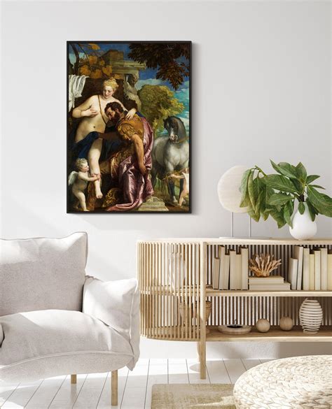 Paolo Veronese Mars And Venus United By Love 1570 Etsy