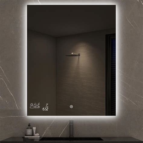 Amazon.com: BYECOLD 32X40 LED Bathroom Mirror with Lights, Smart