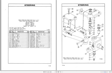 Cat Forklift V60b Spare Parts Manual