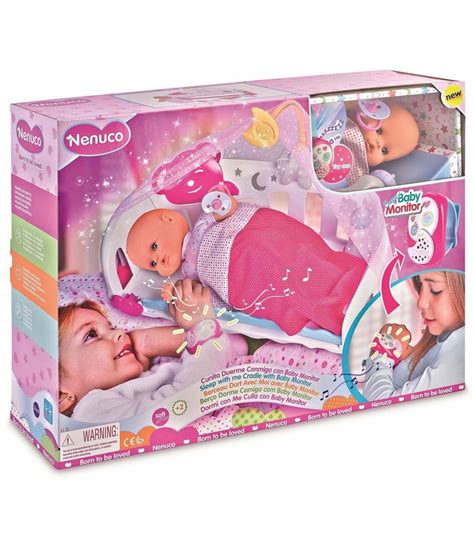 MUÑECA NENUCO CUNITA DUERME CONMIGO CON BABY MONITOR DE FAMOSA