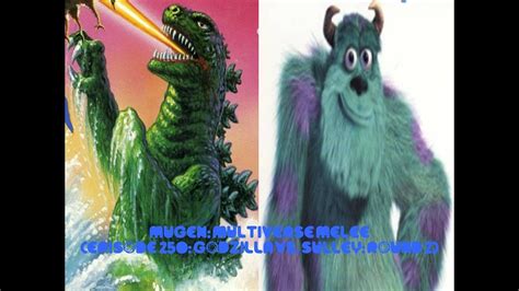 Mugen Multiverse Melee Episode 250 Godzilla VS Sulley Round 2