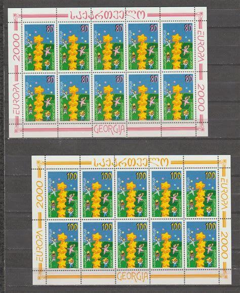 S39664 Georgia 2000 MNH Europa Cept MSx2 EBay