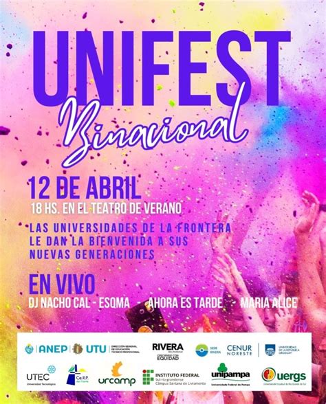 Unifest Binacional Udelar Y Universidades De La Frontera Reciben A Las