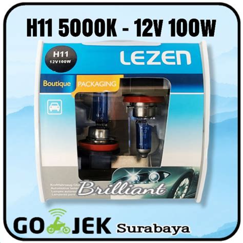 Jual Halogen Bohlam Lampu Xenon Glass Blue 5000K H3 H4 H7 H11 H16