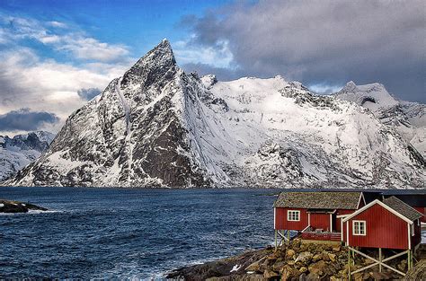 Lofoten Fishing Village Photograph by Winnie Chrzanowski