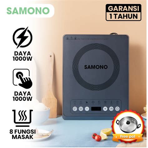 Jual Samono 1000w 600w Smart Kompor Induksi Listrik Layar Sentuh Ada