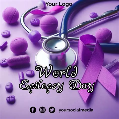 World Epilepsy Day Template Postermywall