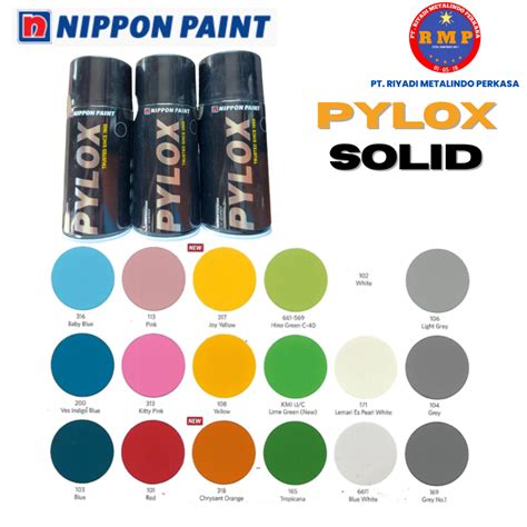 Jual Asli Pylox Nippon Paint Cc Solid Warna Cat Semprot