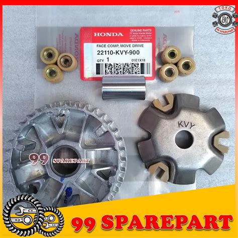 Jual Sperpart Rumah Roller Assy Honda Beat Karbu Lama Old Spacy