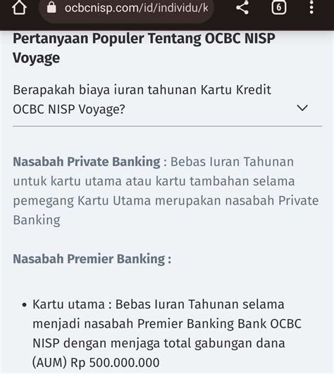 Kecewa Dengan Fasilitas Layanan Akun Premier Banking Ocbc Nisp