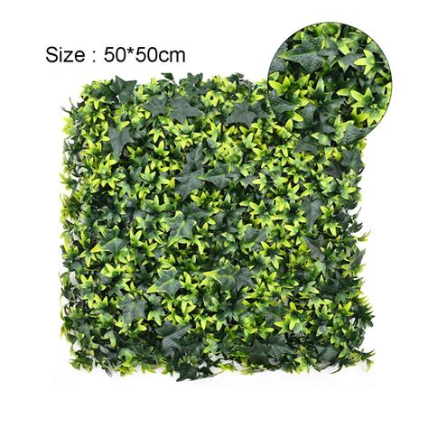 Artificial Grass Wall Panels 20x20inch Green Wall Decor Greenery Wall For Indoor Outdoor Garden