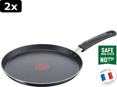 2x Tefal Pannenkoekpan 25 Cm Bol