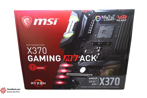 Msi X370 Gaming M7 Ack Review Msi X370 Gaming M7 Ack Review พร้อมรีดพลัง Amd Ryzen ได้อย่างเต็ม