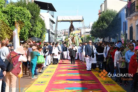 Festejan Tlaxcaltecas A La Virgen De Ocotl N Claman Salud Y Unidad