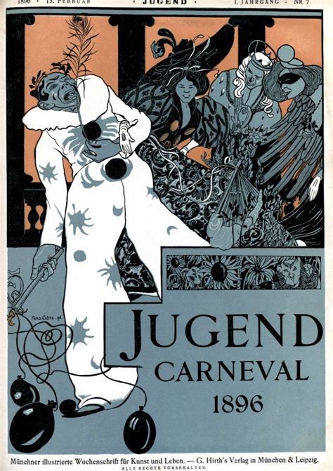 Beautiful Cover Photos Of Jugend From The 1890s The Leading German Art