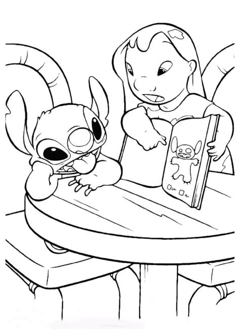 Desenhos De Stitch Para Colorir Imprimir E Pintar Colorir Me