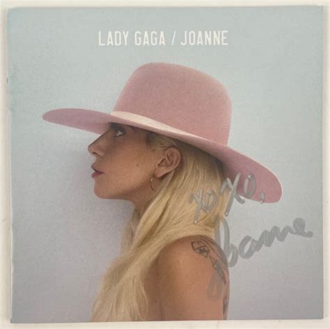 Lot Detail Lady Gaga Joanne Signed CD Insert Third Party Guaranteed