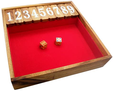 Shut The Box Large Classic Game 144