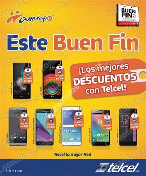 Ofertas Telcel Buen Fin 2016 Smartphones Amigo Kit Desde 959