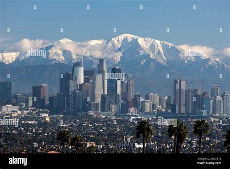 Los angeles skyline san gabriel hi-res stock photography and images - Alamy