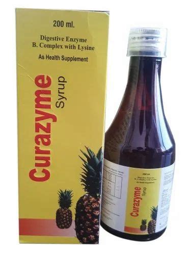 Digestive Enzymes B Complex With Lysine Syrup Curarent Pharmaceutical