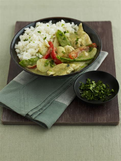 Thai Style Green Curry With Rice Recipe Eat Smarter Usa