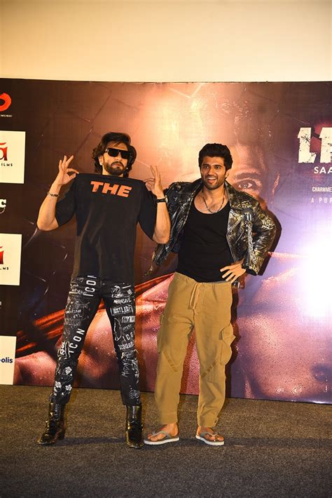 Liger Trailer Launch Vijay Deverakonda Ranveer Singh And The Great T