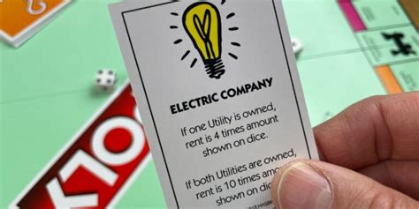 Monopoly Electric Company Rules Explained - Monopoly Land