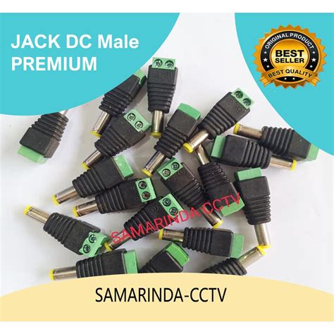 Jual Jack Dc Male Connector Dc Male Cctv Shopee Indonesia