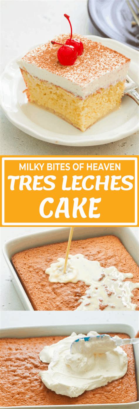 Tres Leches Cake Immaculate Bites