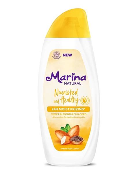 Marina Natural Nourished And Healthy Lotion Review Female Daily