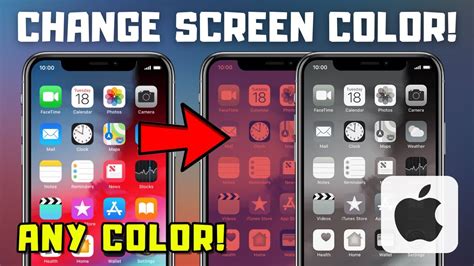 How To Change The Screen Color Of Your Iphone Use Color Filters