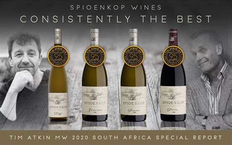 Awarded Tim Atkin Mw 2020 First Growth In Sa Spioenkop Wines