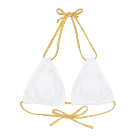 Classic White Bikini Tops Mix And Match Swimwear Minimalist White Swimwear White Swim Tops For