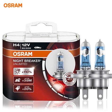 Osram H Night Breaker Car Headlight Bulb Low Beam High Beam Halogen