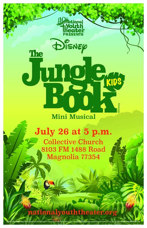 Jungle Book KIDS Poster - National Youth Theater