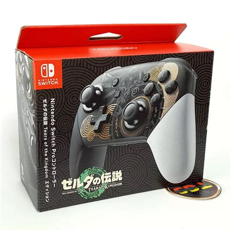 Nintendo Japan Official Switch Pro Controller Legend Of Zelda Tears Of