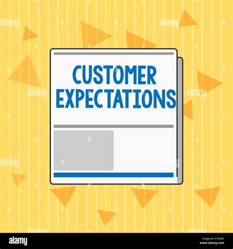 Handwriting Text Customer Expectations Concept Meaning Benefits A