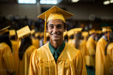 High school graduation ceremony 27716705 Stock Photo at Vecteezy