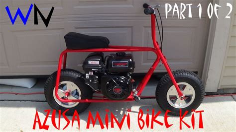 How to Build the Azusa Mini Bike Kit | Part 1 of 2 - YouTube