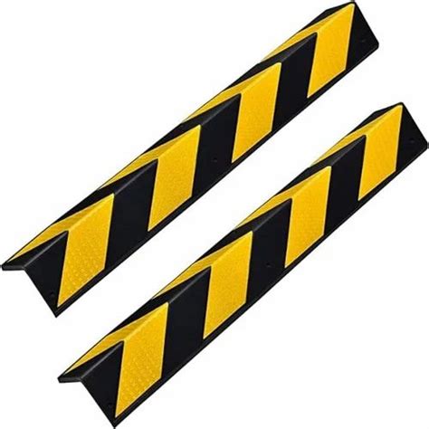 Black And Yellow Rubber Corner Guard For Parking Lots At In Mumbai