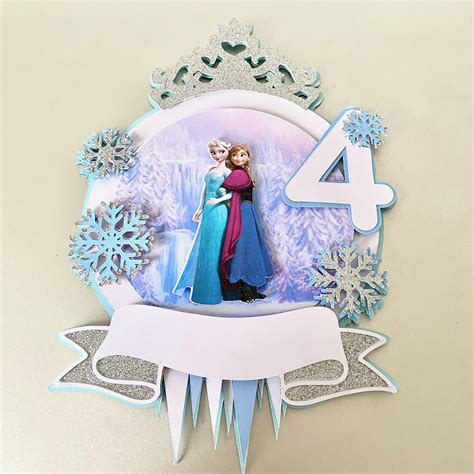 Printable Disney Frozen Cake Toppers