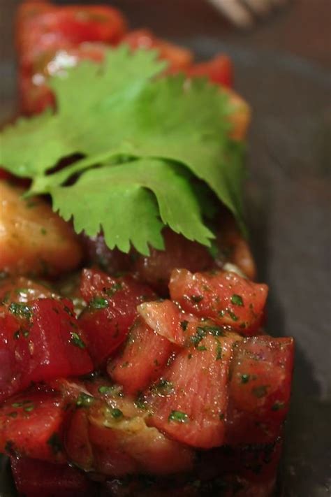 Carpaccio Tartare De Thon Rouge