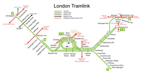 Tramlink Map