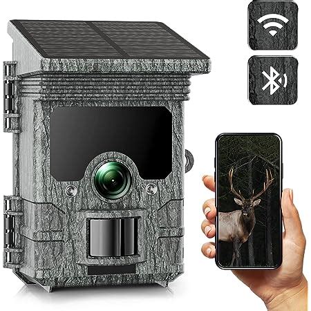 Nexcam Solar Powered Wildlife Camera WiFi 46MP 4K Bluetooth Trail Game