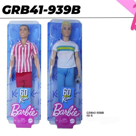 Jual Barbie Ken 60th Anniversary Throwback Beach Pool GRB Shopee